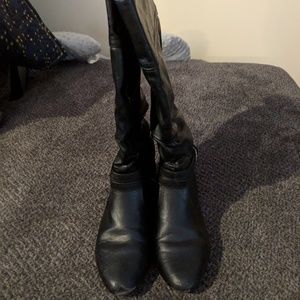 Black boots
